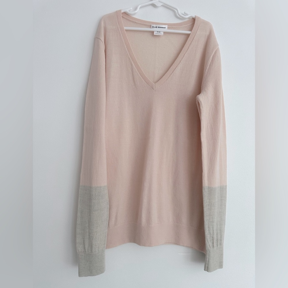 Club Monaco v-neck sweater